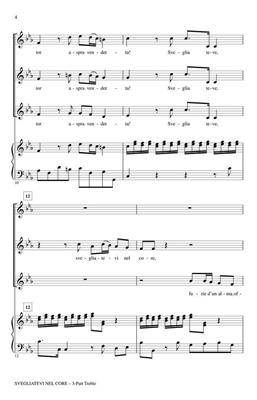 Georg Friedrich Händel: Svegliatevi nel core: (Arr. Brandon Williams): Voix Hautes et Accomp.