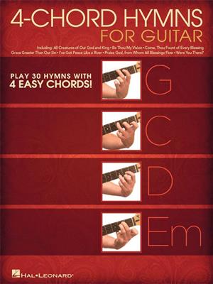 4-Chord Hymns for Guitar: Solo pour Guitare