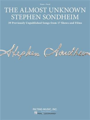 The Almost Unknown Stephen Sondheim: Piano, Voix & Guitare