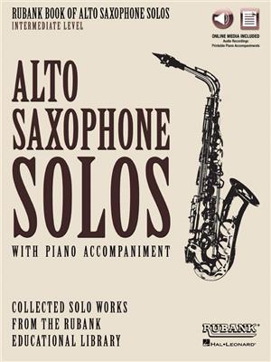 Rubank Book of Alto Saxophone Solos - Intermediate: Saxophone Alto