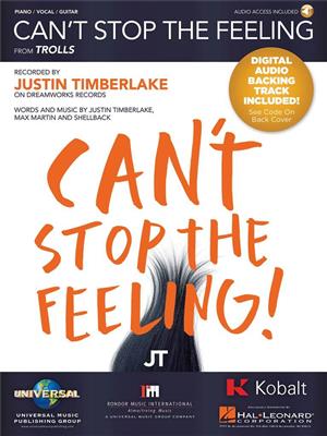 Justin Timberlake: Can't Stop the Feeling: Chant et Piano