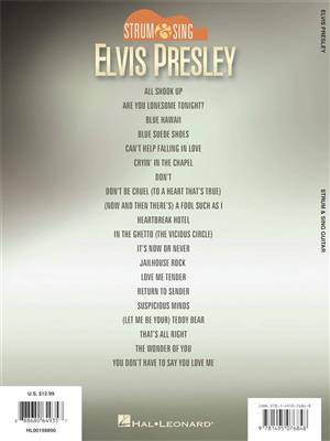 Elvis Presley - Strum and Sing Guitar: Guitare et Accomp.