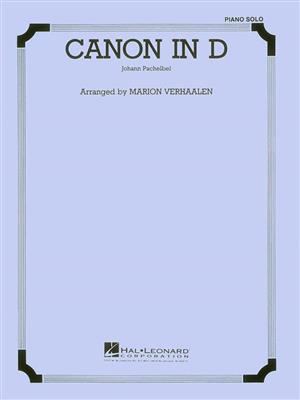 Johann Pachelbel: Canon in D - Piano or Organ Solo: Solo de Piano