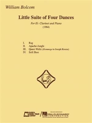 William Bolcom: Little Suite of Four Dances: Clarinette et Accomp.