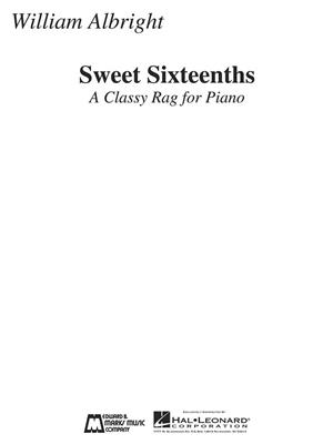 William Albright: Sweet Sixteenths: Solo de Piano