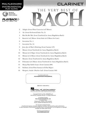 The Very Best of Bach: Solo pour Clarinette