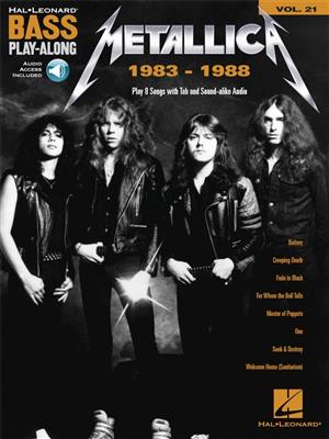 Metallica: Metallica: 1983-1988: Solo pour Guitare Basse