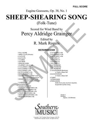 Eugene Goossens: Folk Tune: Sheep Shearing Song: (Arr. Percy Aldridge Grainger): Orchestre Symphonique