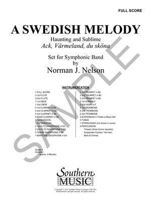 Norman Nelson: A Swedish Melody: Orchestre Symphonique