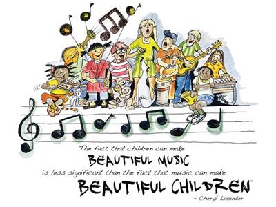 Beautiful Music, Beautiful Children Notecards: Chœur Mixte et Accomp.
