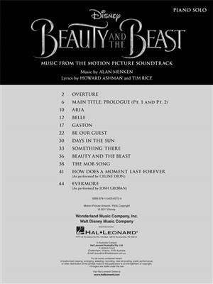 Beauty And The Beast: Solo de Piano