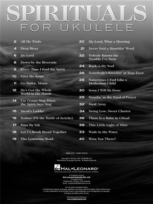 Spirituals for Ukulele: Solo pour Ukulélé