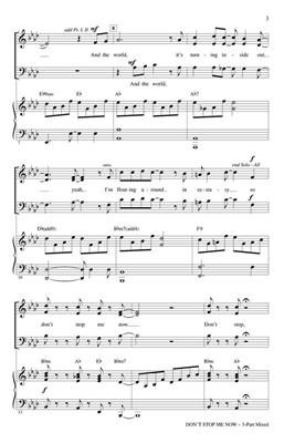 Freddie Mercury: Don't Stop Me Now: Chœur Mixte et Accomp.