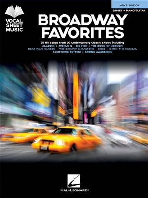Broadway Favorites - Men's Edition: Chant et Autres Accomp.