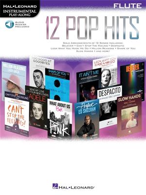 12 Pop Hits: Solo pour Flûte Traversière