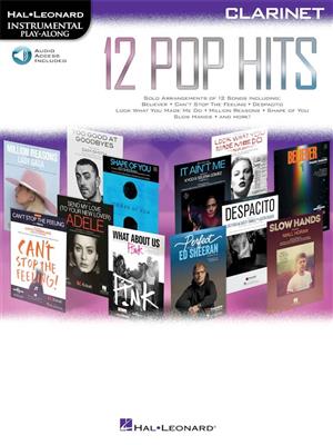 12 Pop Hits: Solo pour Clarinette
