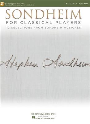Stephen Sondheim: Sondheim for Classical Players: Flûte Traversière et Accomp.