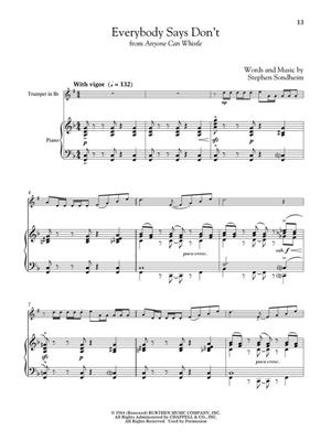 Stephen Sondheim: Sondheim for Classical Players: Trompette et Accomp.