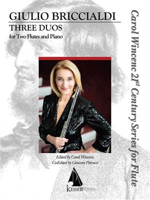 Giulio Briccialdi: Three Duos for Two Flutes and Piano: Duo pour Flûtes Traversières