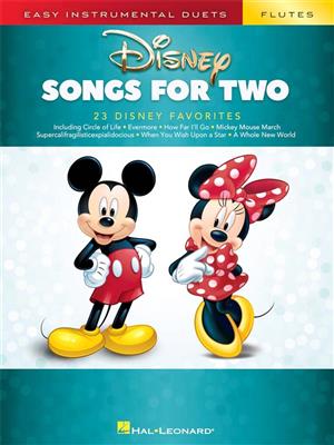 Disney Songs: (Arr. Mark Phillips): Duo pour Flûtes Traversières