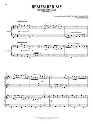 Contemporary Disney Duets - 2nd Edition: Piano Quatre Mains