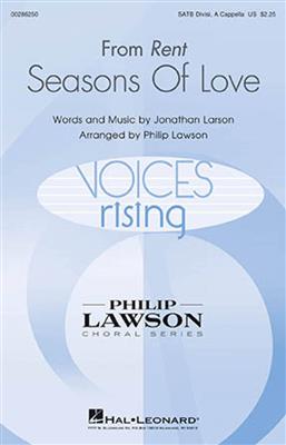 Jonathan Larson: Seasons of Love (from Rent): (Arr. Philip Lawson): Chœur Mixte A Cappella