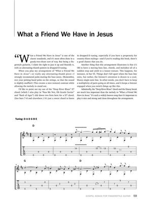 Gospel Songs for Fingerstyle Guitar