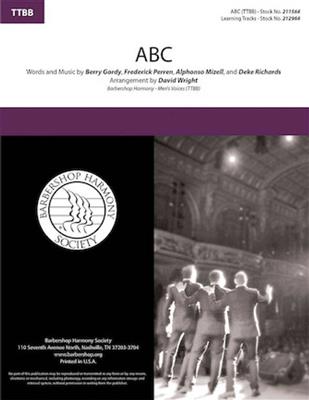 Alphonso Mizell: ABC: (Arr. David Wright): Voix Basses A Capella