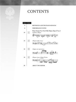 Piano Sonata No.13 In E Flat Op.27 No.1: Solo de Piano