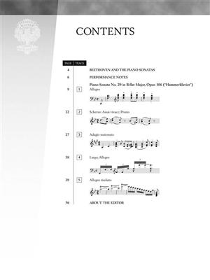 Piano Sonata No.29 In B Flat Op.106: Solo de Piano