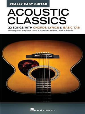 Acoustic Classics - Really Easy Guitar Series: Solo pour Guitare