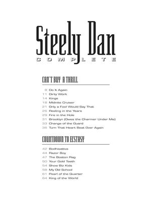 Steely Dan: Steely Dan Complete: Piano, Voix & Guitare