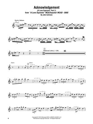 John Coltrane: John Coltrane - Omnibook: Saxophone
