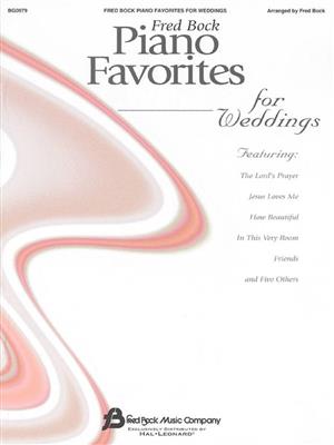 Piano Favorites For Weddings: Solo de Piano