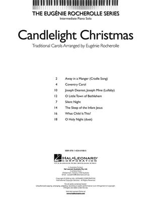 Candlelight Christmas (Book and CD): Solo de Piano
