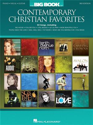 The Big Book of Contemporary Christian Favorites: Piano, Voix & Guitare