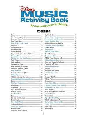 Disney Music Activity Book