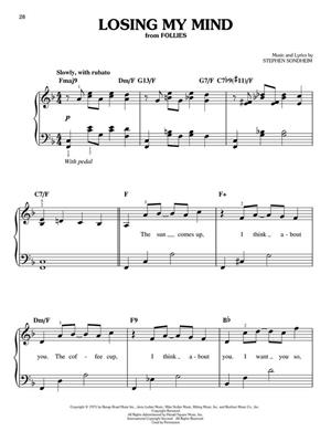 Sondheim Songs For Easy Piano: Piano Facile