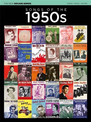The New Decade Series: Songs of the 1950s: Piano, Voix & Guitare