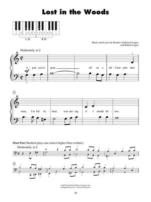 Frozen 2 Five-Finger Piano Songbook: Solo de Piano