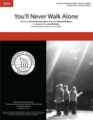 Oscar Hammerstein II: You'll Never Walk Alone: (Arr. Jon Nicholas): Voix Hautes A Cappella