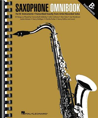 Saxophone Omnibook for B-Flat Instruments: Instruments en Sib