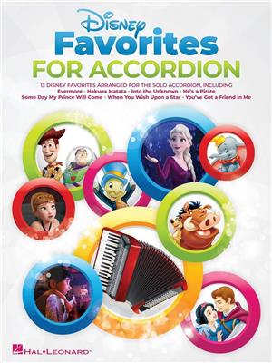 Disney Favorites for Accordion: Solo pour Accordéon