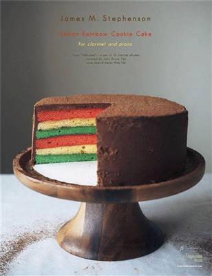 Jim Stephenson: Italian Rainbow Cookie Cake: Clarinette et Accomp.