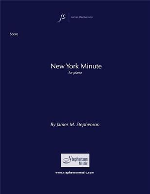 Jim Stephenson: New York Minute: Piano Facile