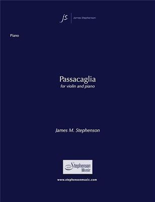 Jim Stephenson: Passacaglia: Violon et Accomp.