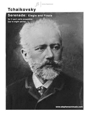 Pyotr Ilyich Tchaikovsky: Serenade: Elegie and Finale: (Arr. Jim Stephenson): Violoncelles (Ensemble)
