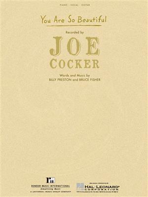 Joe Cocker: You Are So Beautiful: Piano, Voix & Guitare
