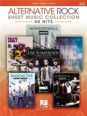 Alternative Rock Sheet Music Collection: Piano, Voix & Guitare