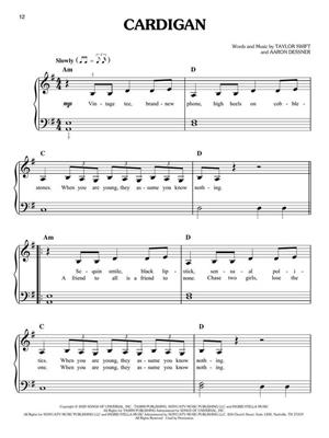 Taylor Swift: Taylor Swift - Folklore: Piano Facile